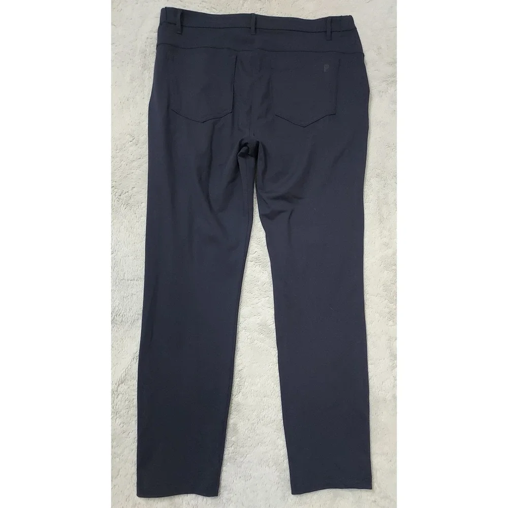 Public Rec All Day Every Day Pants Mens 36x34 Athletic Stretch Blue Performance
